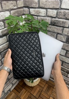 Briefcase & Laptop Bag - Guard Black Capitone Clutch Bag 100345178 - Turkey