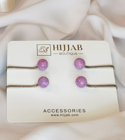 clips-pins - 4 pcs Muslim Hijab Clip Scarf 100298840 - Turkey