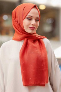 Other Shawls - Terra Cotta Hijab Shawl 100339481 - Turkey