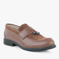 Classical - Tabac Classical Loafers For Boys 100278865 - Turkey