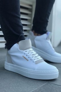 Boots - Men's Shoes WHITE 100341784 - Turkey