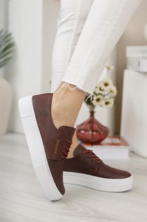 Daily Shoes - Chaussure Femme Bordeaux Rouge 100341806 - Turkey