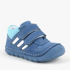 Shoes - Echtes Leder Navy Blue First Step Baby Jungen Schuhe 100316952 - Turkey