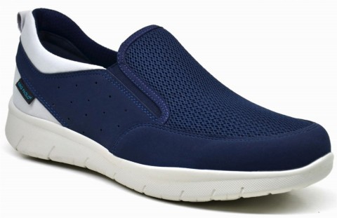 Sneakers & Sports - BIG BOSS KRAKERS - NAVY BLUE GRAY - MEN'S SHOES,Textile Sports Shoes 100325291 - Turkey