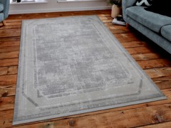 Carpet - Clasic White Beige Rectangle Carpet 160x230cm 100332641 - Turkey