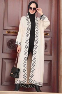 Cardigan - Stone Hijab Knitwear Cardigan 100299132 - Turkey