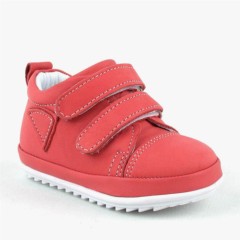 Shoes - Scrat Chaussures pour tout-petit en cuir véritable rouge First Step 100316961 - Turkey