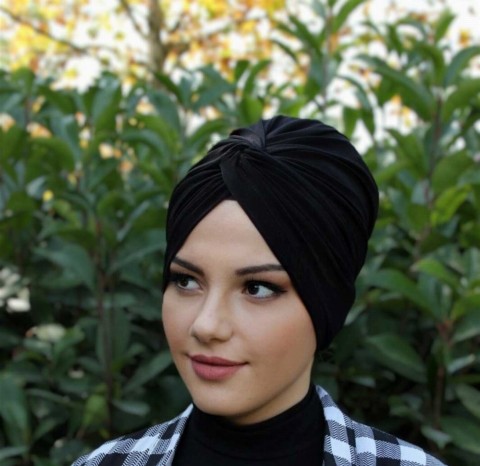 Woman Bonnet & Turban - Auger Bonnet 100283099 - Turkey