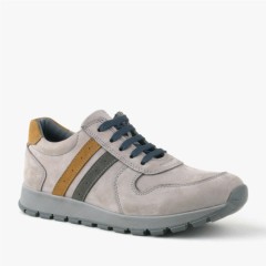 Kids - Rakerplus Genuine Leather Gray Kids Sports Shoes 100352396 - Turkey