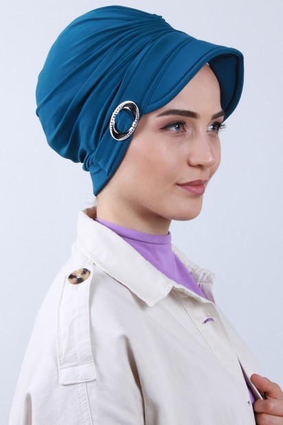 Hat-Cap Style - کلاه سگک دار بنزینی آبی - Turkey