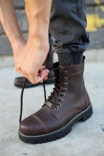 Boots - Men's Boots BROWN 100341828 - Turkey