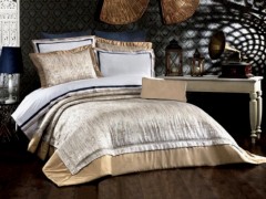 Bed Covers - Dowry Land Oren 10 Pieces Duvet Cover Set Beige 100332104 - Turkey