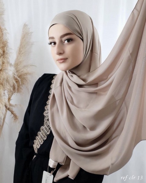 Crepe Shawl - Crepe shawl Egyptian cotton 100318079 - Turkey