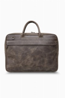 Guard Antique Brown Mega Size Genuine Leather Briefcase With Laptop Entry 100346165