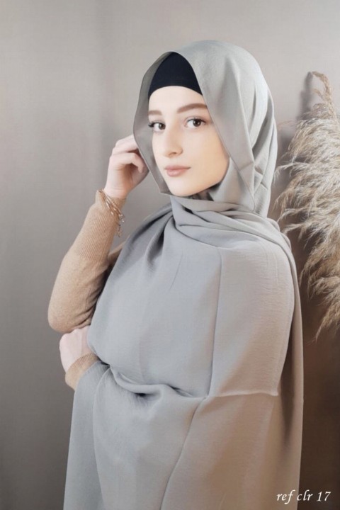 Jazz Shawl - Hijab Jazz Premium Mouse gray 100318118 - Turkey