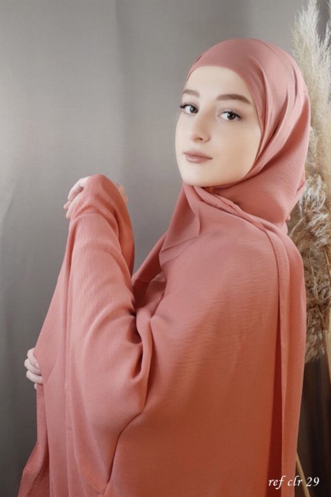 Jazz Shawl - Hijab Jazz Premium Coral Pink 100318130 - Turkey