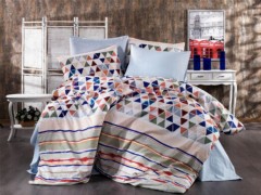 Home Product - Dowry Land Mix Double Duvet Cover Set Rainbow 100332501 - Turkey