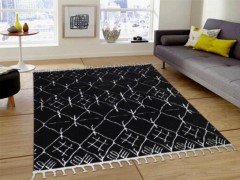 Carpet - Asel Draw Mink Beige Rectangle Carpet 160x230cm 100332656 - Turkey