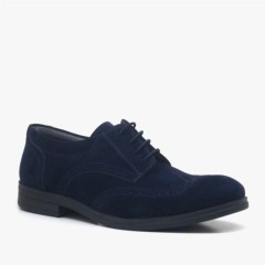 Classical - Titan Dark Blue Jeed Shoes Classis for College Boys 100278722 - Turkey