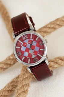 Woman Watch - Leather Band Women's Wristwatch 100318859 - Turkey