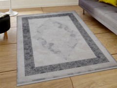 Carpet - Zarif Blue Beige Rectangle Carpet 160x230cm 100332640 - Turkey