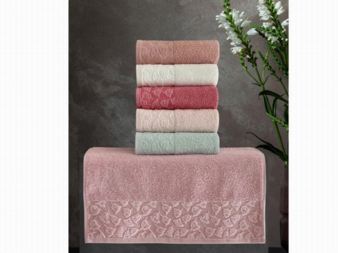 Home Product - 3D Lace Floral Damen Sauna Bademantel Set Sandra 100332250 - Turkey