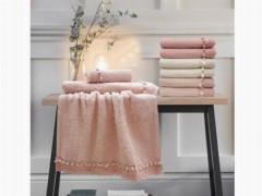 Dowry Towel - Ponte Lacy Cotton 6 Pcs Hand Face Towel 100332291 - Turkey