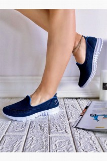 حذاء جوزيفينا باللون الأزرق الداكن 100343267 - Turkey