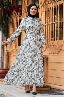 Clothes - Schwarzes Hijab-Kleid 100336481 - Turkey