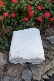 Dowry Towel - Servella French Lacy Serviette Crème 100258044 - Turkey