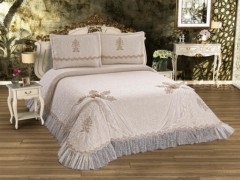 Home Product - Dama Cotton 2 Pcs Bath Mat Set Beige 100329429 - Turkey