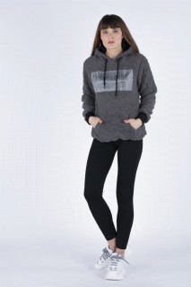Women's Hoodie Printed Sweatshirt 100326359