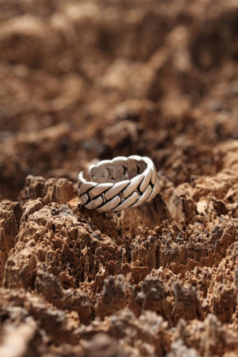 Chain Pattern Adjustable Ring 100319432