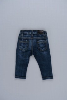 Suede Patched Baby Boy Jeans 100326172