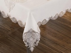 Verna Table Cloth 26 Pieces Cream Cream 100329331