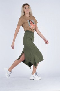 Women's Waist Elastic Pine Skirt 100326231
