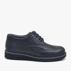Hidra Genuine Leather Shoes for School Boys 100278526