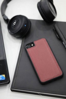 Burgundy Leather Phone Case for iPhone 6 / 6s / 7 100345967