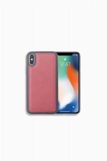 Burgundy Leather iPhone X / XS Case 100345989