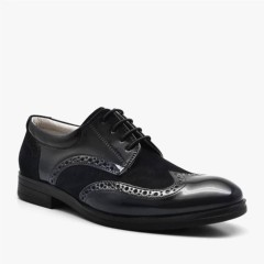 Boy Shoes - Titan Patent - Chaussures classiques en daim pour écoliers 100278511 - Turkey