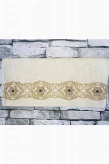 Dowry Land Rose Gold Embroidered Dowery Towel Cream 100330307