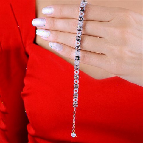 jewelry - Round Zultanite Stone Women's Sterling Silver Bracelet 100349639 - Turkey