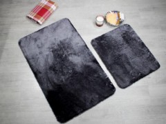 Blanket - French Lace Ebrar Blanket Set Gray 100330780 - Turkey