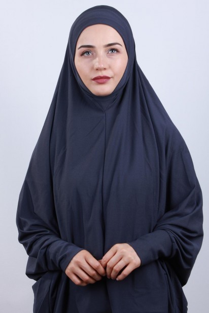 5XL Veiled Hijab Smoked 100285098