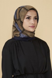 Woman Bonnet & Hijab - Women's Chavelle Soft Coton India Scarf 100325823 - Turkey