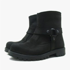 Zippered Genuine Leather Unisex Children Garuda Winter Boots 100278658