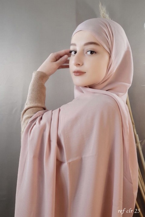 Shawl - Hijab Jazz Premium Quartz Rose 100318126 - Turkey