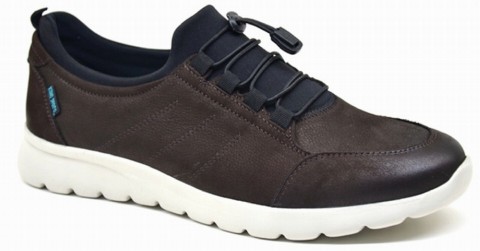 Sneakers & Sports - SHOEFLEX COMFORT SHOES - NBK BROWN - MEN'S SHOES,Leather Shoes 100326606 - Turkey