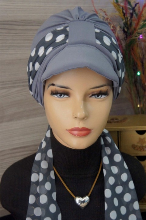 Lavanderose Style - Scarf Hat Bonnet 100283181 - Turkey