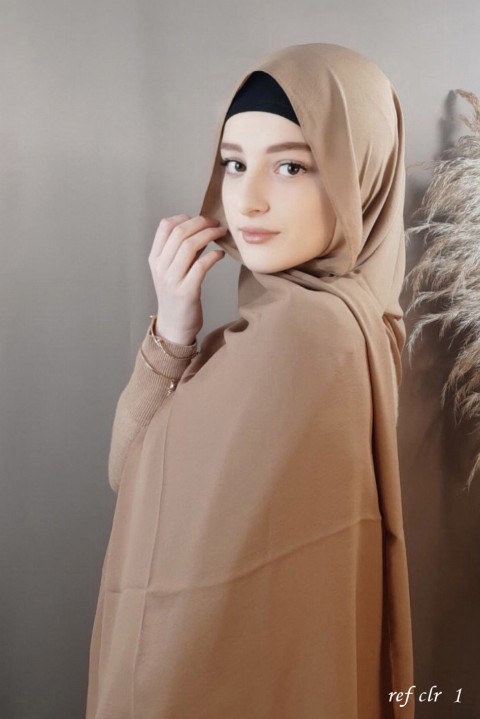 Shawl - Hijab Jazz Premium Chocolate 100318102 - Turkey